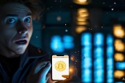 当手机屏幕突然亮起—比特币转账背后的时代密码